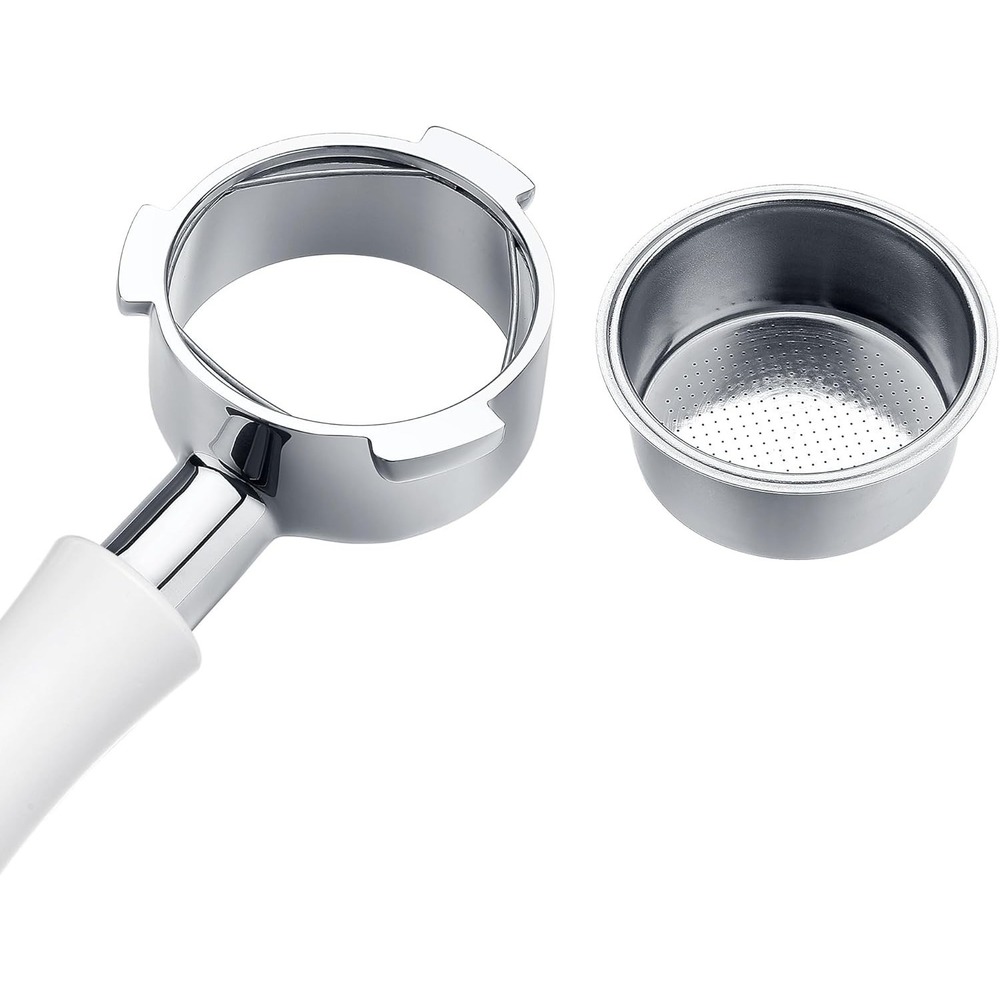 Normcore‎ 51mm Bottomless Portafilter 3 Ears Fits Delonghi Dedica EC680 EC685 - Picture 8 of 11